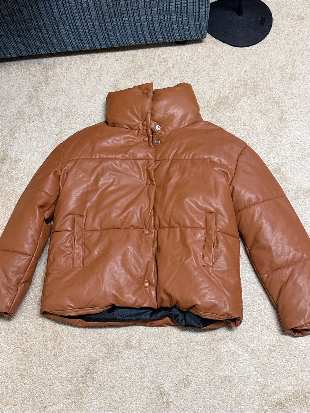 bagatelle Caramel Brown Puffer Jacket